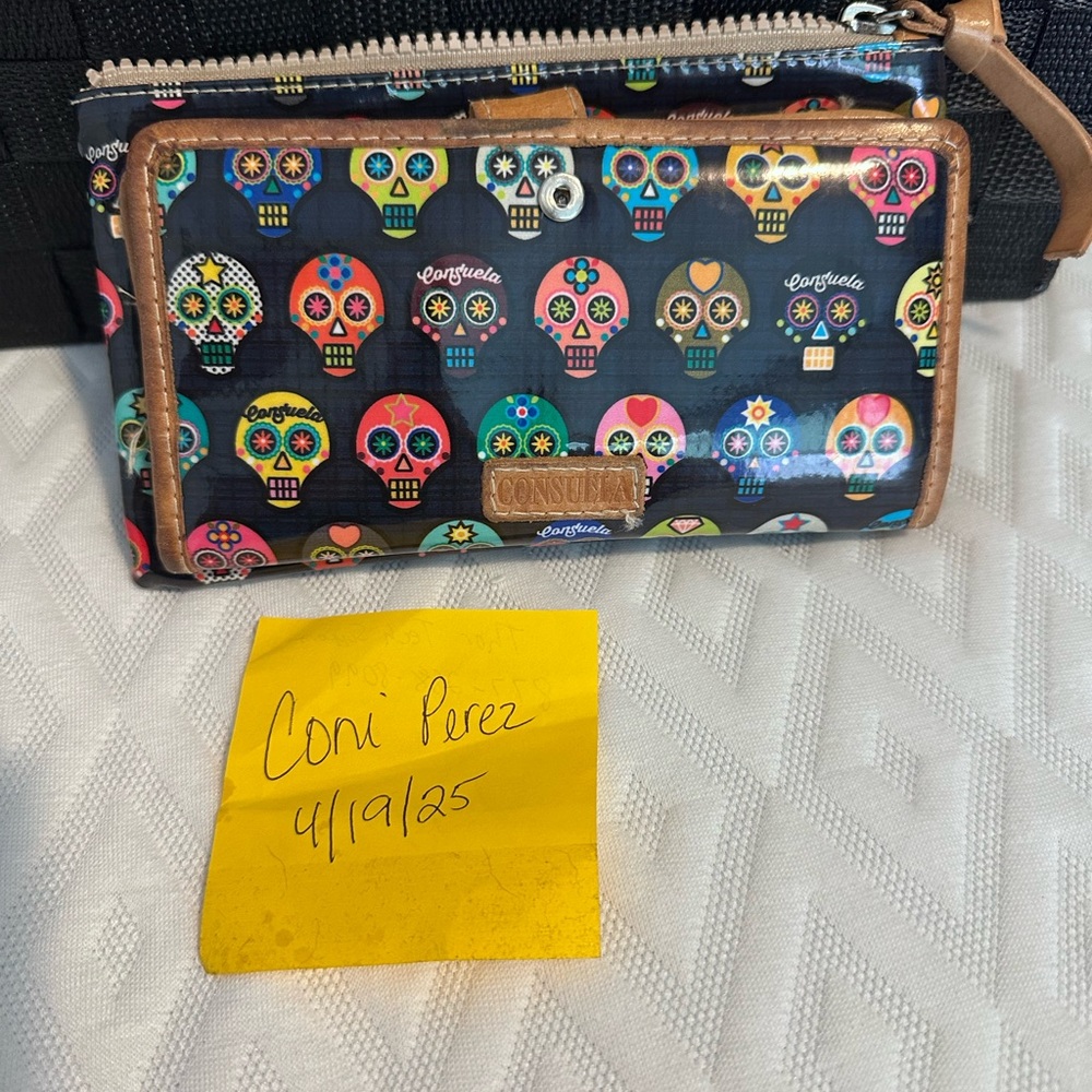 Consuela Sugar Skull Wallet